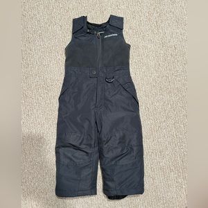 Snow Bib with reinforced knees and elastic snow gaiters